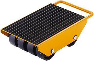 Produktbild eurokraft basic Transportroller mit Nylonrollen