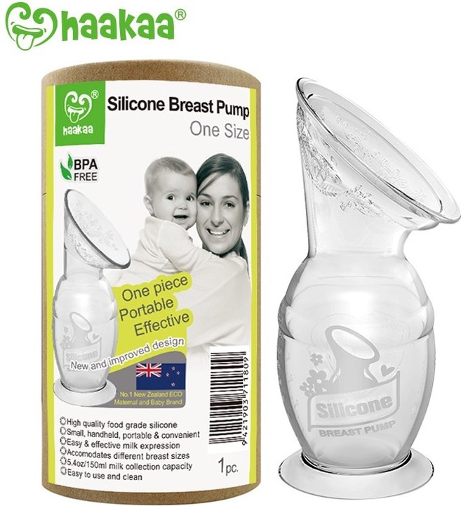 Image du produit Haakaa Tire-lait 150 ml avec pied aspirant