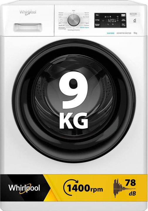 Whirlpool FFB 9479 BV IT Lavatrice 9 (9 kg, Links)