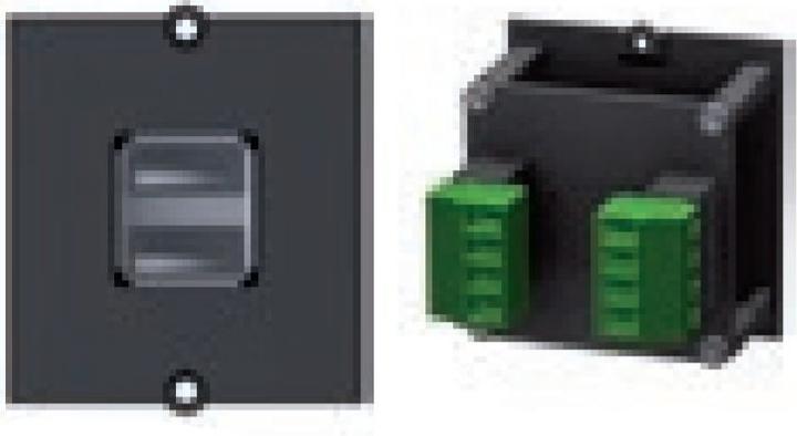 Actual product image Bachmann Custom module Modular faceplateSnapIn USB 2