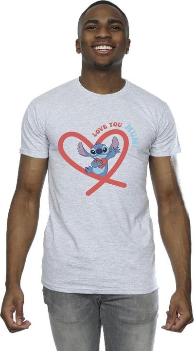 Produktbild Disney Lilo & Stitch Love You Mum TShirt (3XL)