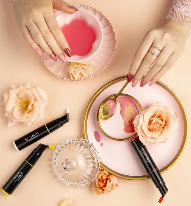 Image du produit Trisa Couleur du gel Stylemate jaune (Séchoirs pour vernis à ongles, Jaune)