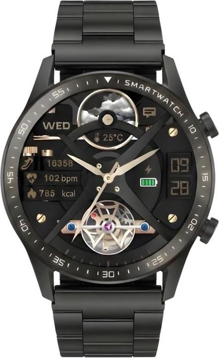 Actual product image Gravity Smartwatch Czarny Bransoleta i Pasek GT10-1 (46 mm)