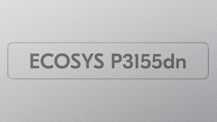 Actual product image Kyocera ECOSYS P3155dn (Laser, Black and white)