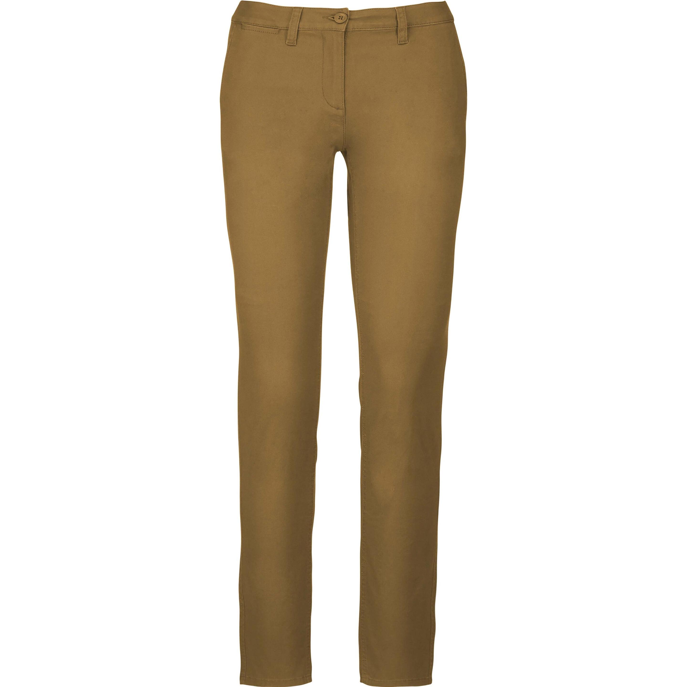 Kariban, Damen, Hosen, Chino, Blau, (44)