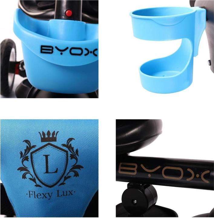 Actual product image Byox Tricycle Flexy Lux 3 in 1 tricycle