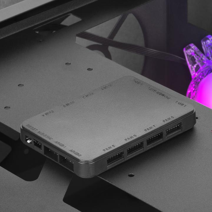 Produktbild Mars Gaming Boitier Moyen Tour Atx Mc51 RGB Avec Panneaux Vitrés (Noir) (ATX, mATX, Mini-ITX)