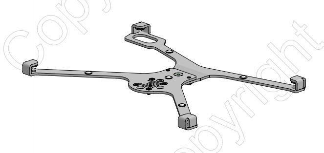 Actual product image Ergonomic Solutions X-Frame for iPad Air