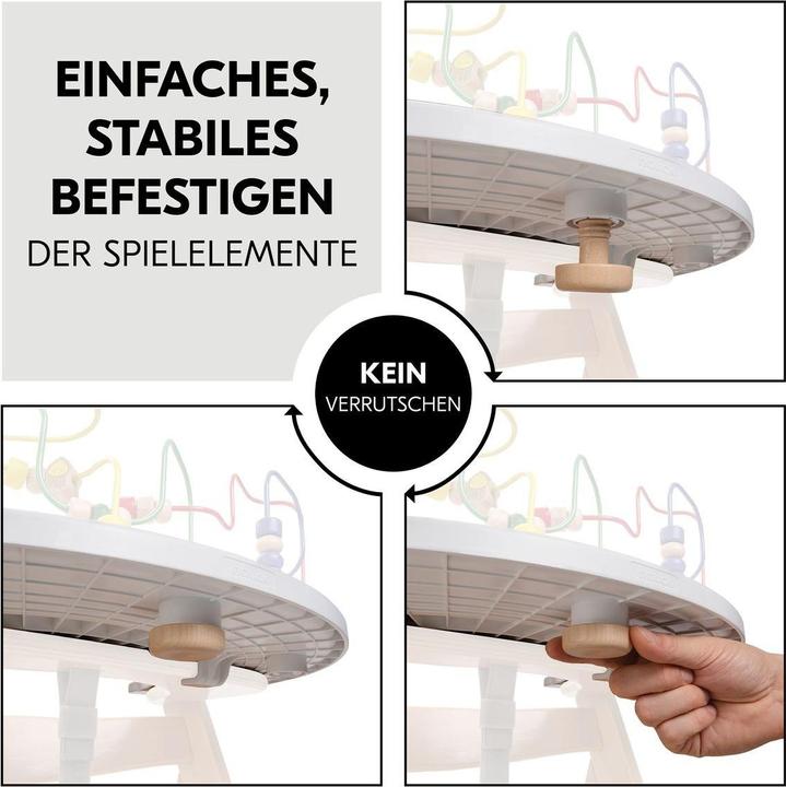 Produktbild Hauck Hochstühle Hochstuhl Alpha Plus Black - im Sparset inkl. (Hochstuhl)