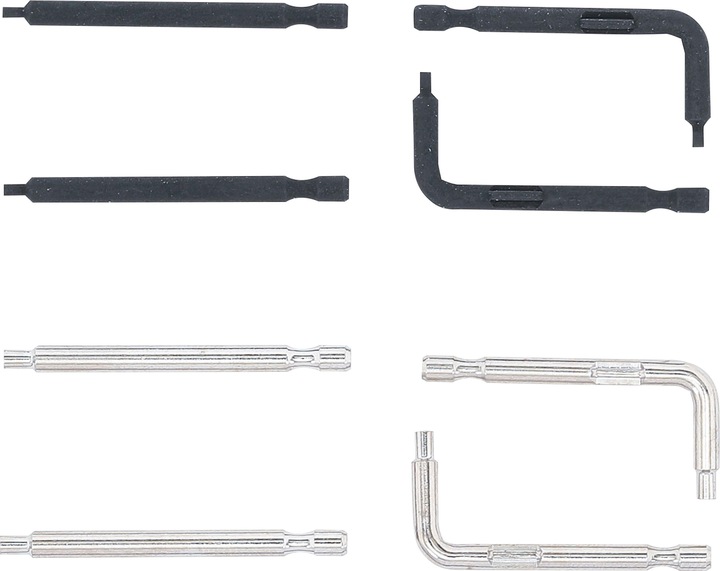 Actual product image BGS Spare Steel Tips for Circlip Pliers 4 Pairs for 8831-1