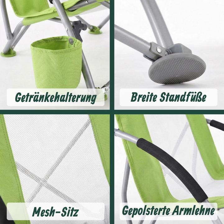Produktbild Relaxdays Strandstuhl
