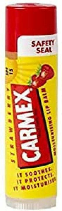 Produktbild Carmex Erdbeere Feuchtigkeitsspendender Lippenbalsam Spf15 (Lippenbalsam)