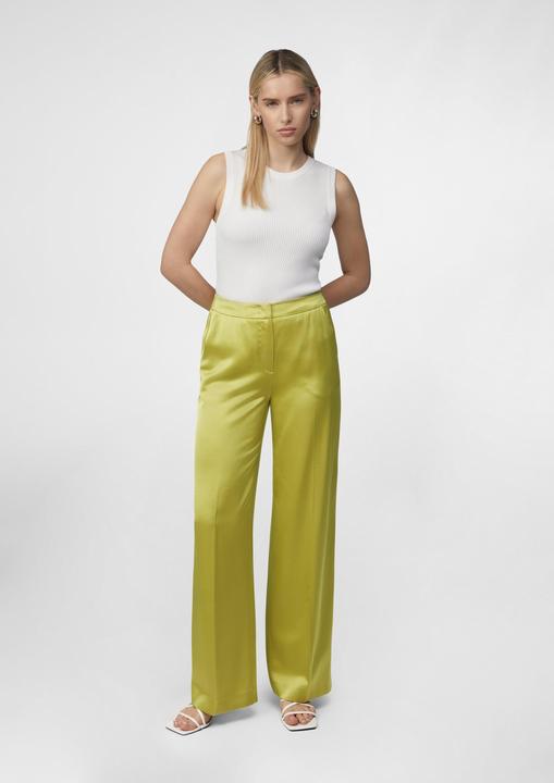 Actual product image Comma Hose Fliessende Wide-Leg-Hose aus Satin (44)