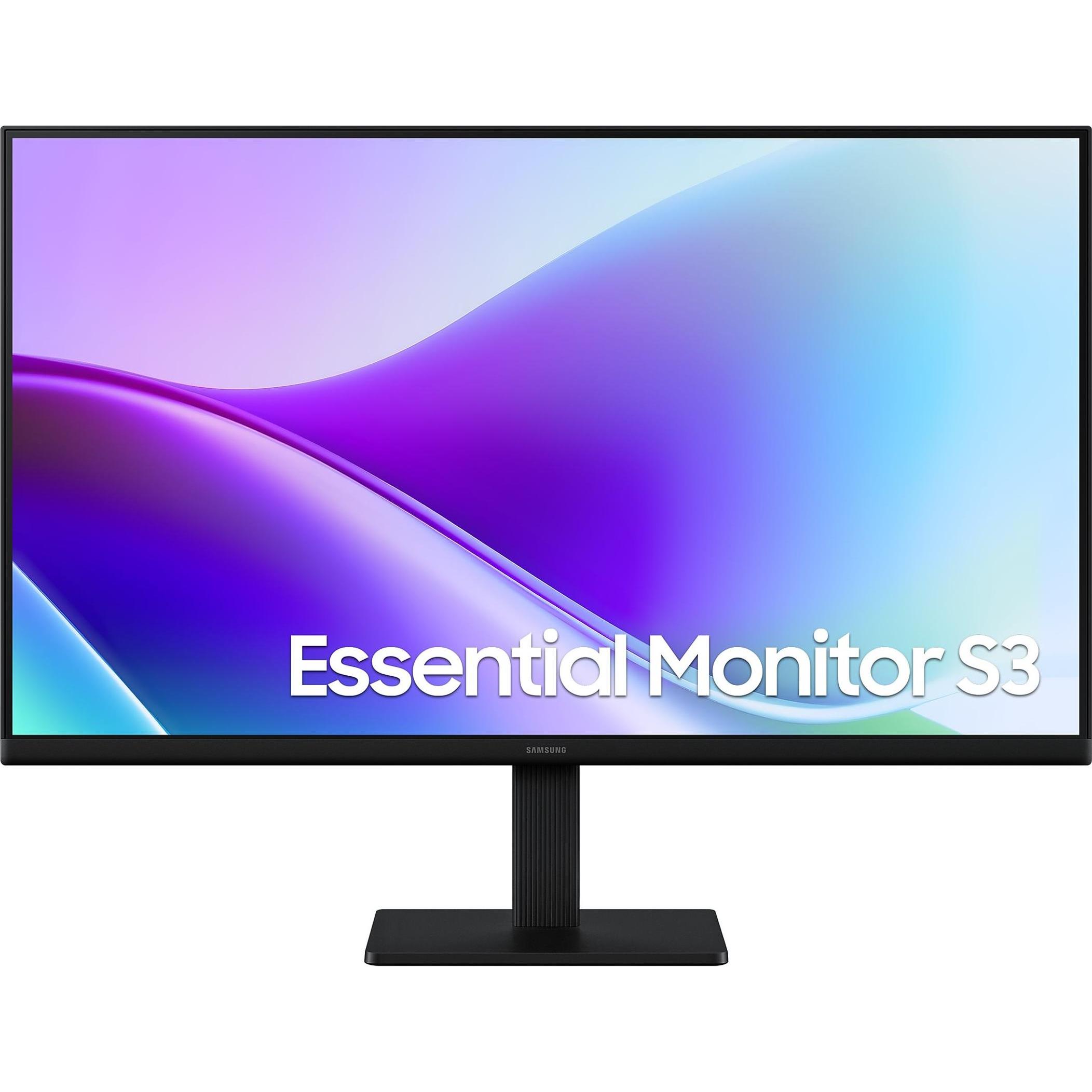 Samsung Essential – S32GF (1920 x 1080 Pixel, 27"), Monitor, Schwarz