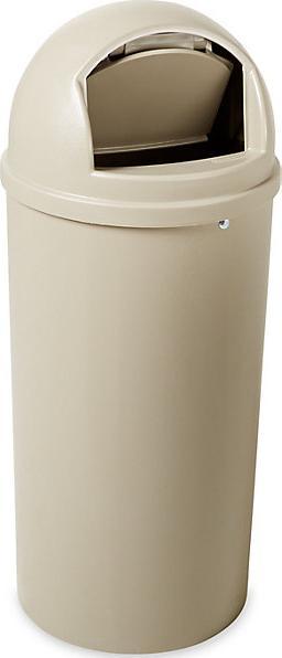 Produktbild Rubbermaid Abfallbehälter (PE), feuerhemmend (80 l)