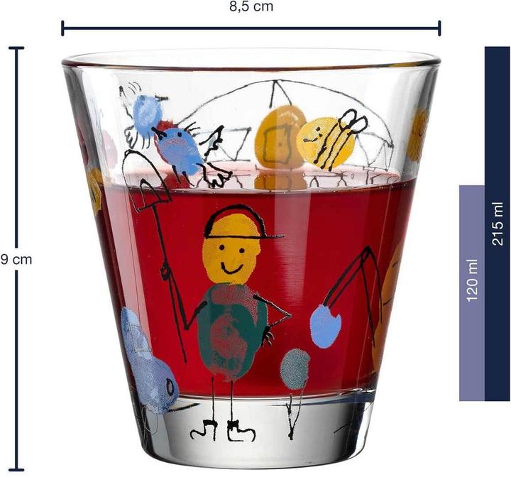 Produktbild Leonardo Kindergläser Bambini (0.22 l, 6x)