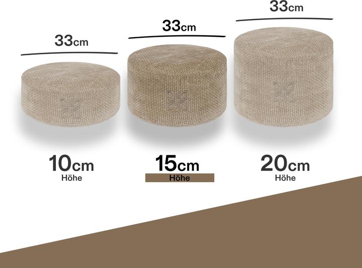 Actual product image Omnana CUSHY Meditationskissen (15 cm)