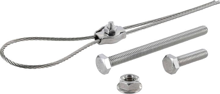 Actual product image Schwaiger Solar module mounting set Terrain bracket set of 4 (Solar system mounting material)