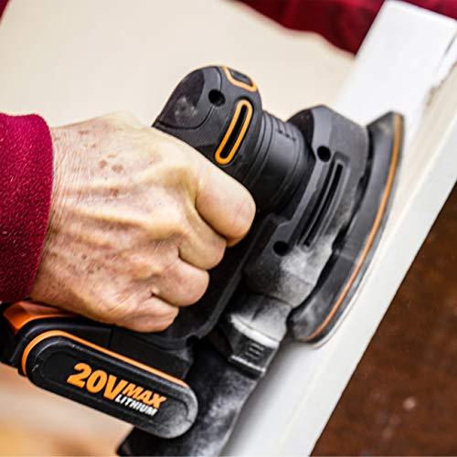 Actual product image Worx Triangular grinder 20V WX822 (Delta sanders)