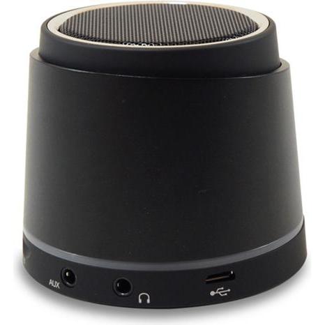 Conceptronic Drahtlose 2-Wege-Freisprecheinrichtung (5 h, Porta USB, Batteria), Altoparlante Bluetooth, Nero