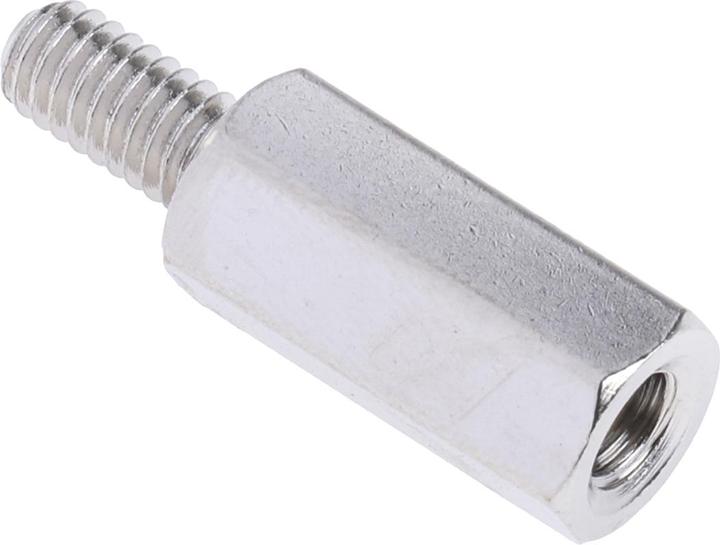 Image du produit RS PRO Entretoise hexagonale en laiton M4x15mm M/F