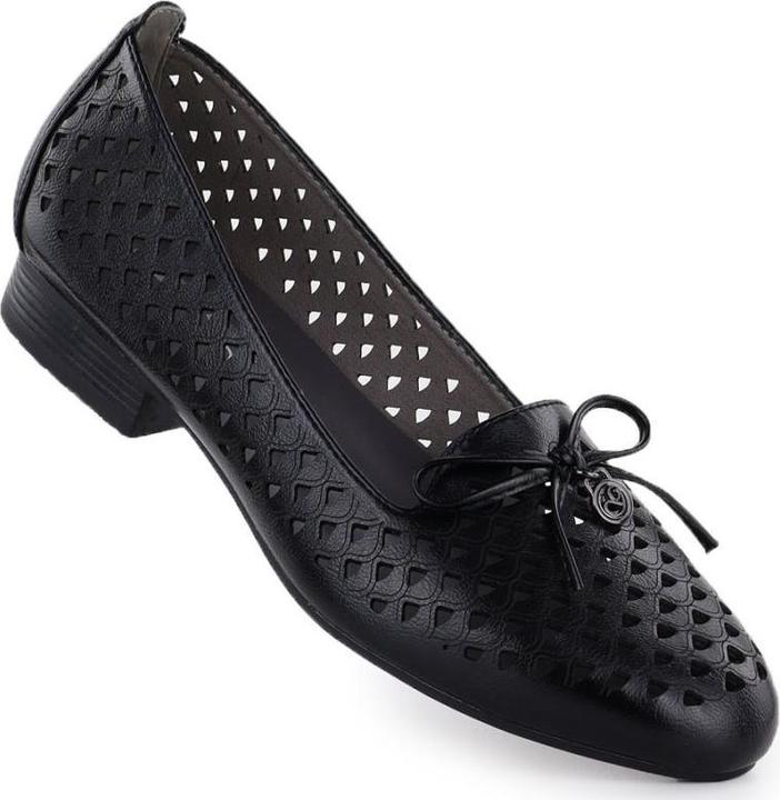 Image du produit Jezzi Women's openwork lords shoes black 222-5 (36)