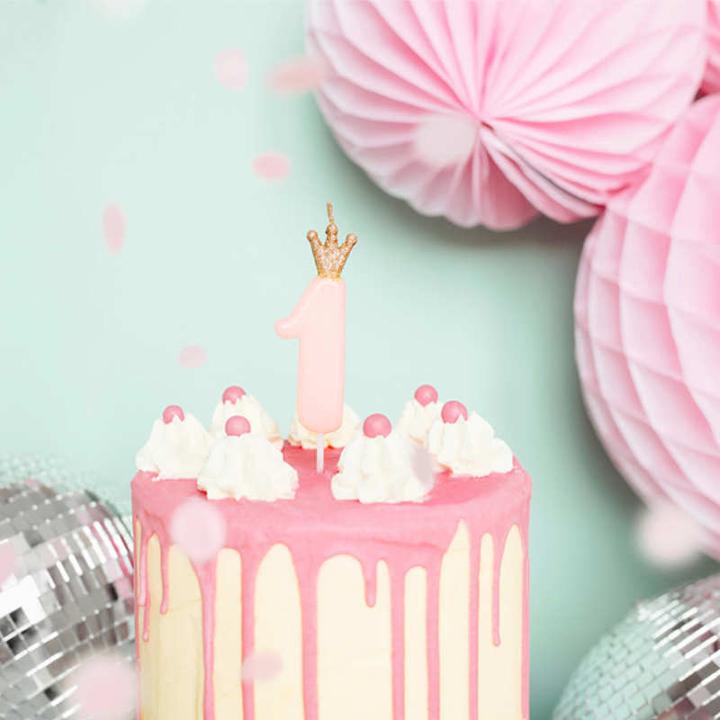 Produktbild Partydeco Zahlenkerze (1 x)