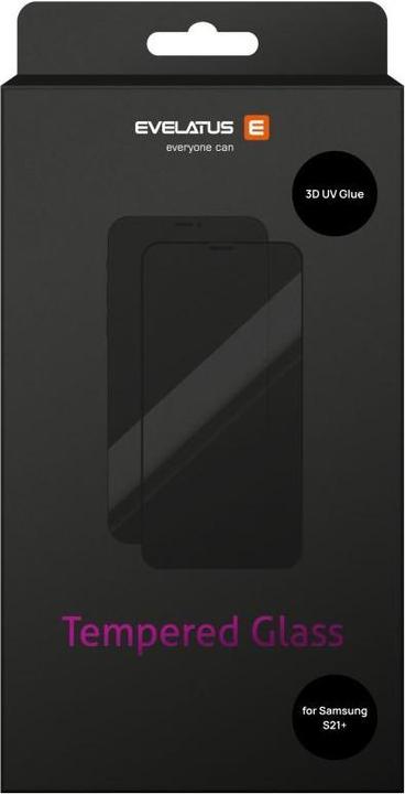 Image du produit Evelatus Galaxy S21 Plus 3D UV glass+UV glue (1 pcs, Samsung Galaxy S21)