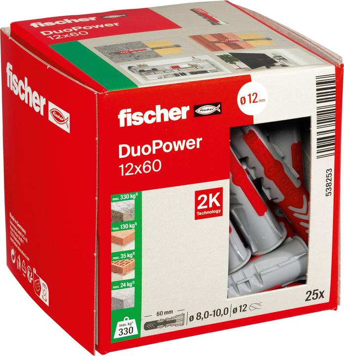 Actual product image Fischer DuoPower (25 pcs.)