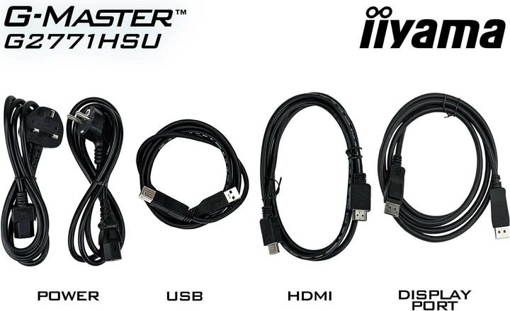 Image du produit iiyama 68.6cm (27") G2771HSU-B1 16:9 2xHDMI+DP+USB-C IPS (1920 x 1080 pixels, 27")
