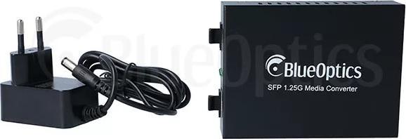 Actual product image BlueOptics Gigabit Ethernet Media Converter 2x SFP