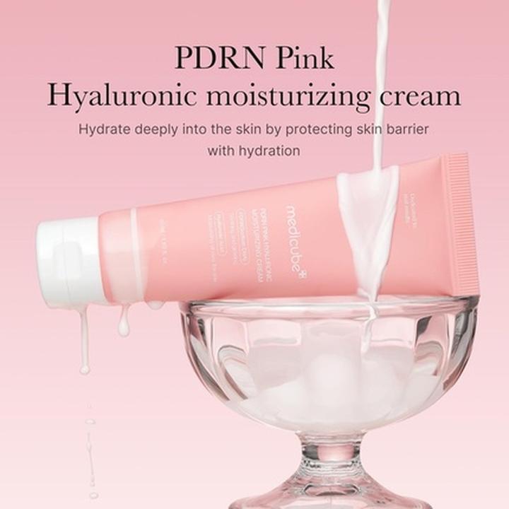 Actual product image Medicube PDRN Pink Hyaluronic Moisturising Cream (50 ml, Day cream)
