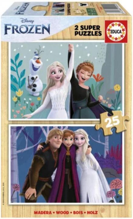 Actual product image Disney Frozen Set of 2 jigsaw puzzles (25 pieces)