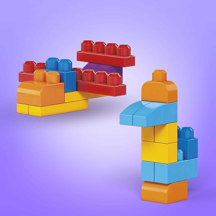 Image du produit Mega Bloks Sac 80 BRIQUES - Briques de construction - 12 mois et +