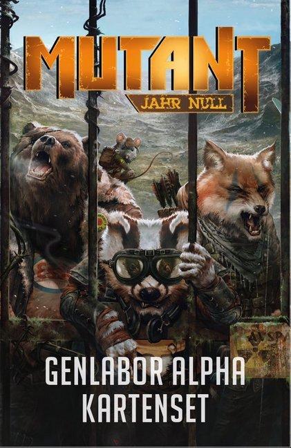 Actual product image UHR06012 - Mutant Jahr Null: Genlabor Alpha, Kartenset, Rollenspiel (DE-Ausgabe) (German)