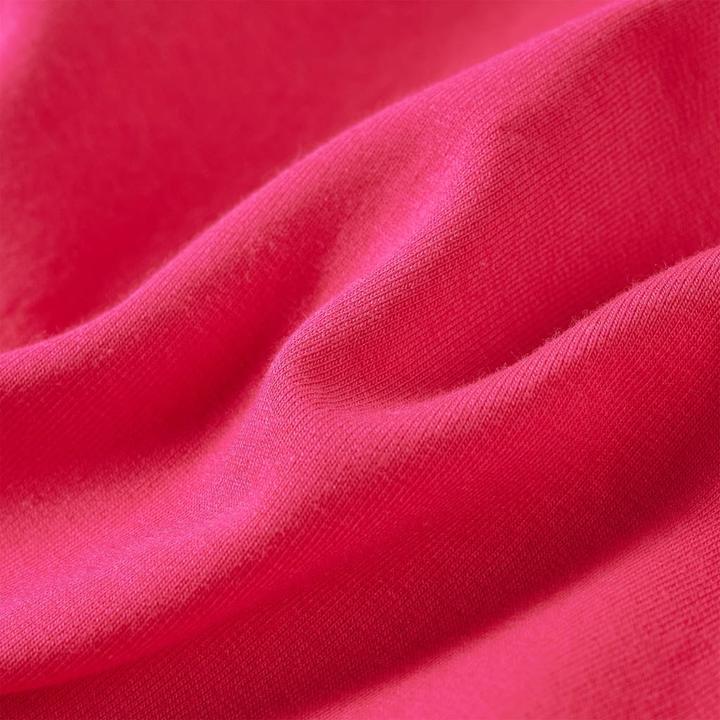 Immagine prodotto VidaXL Felpa da bambino rosa brillante 104,Materiale: 95 % cotone. 5 (104)