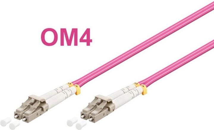 Actual product image OEM Optical patch cable duplex LC-LC 50/125 MM 15m OM4 (15 m)
