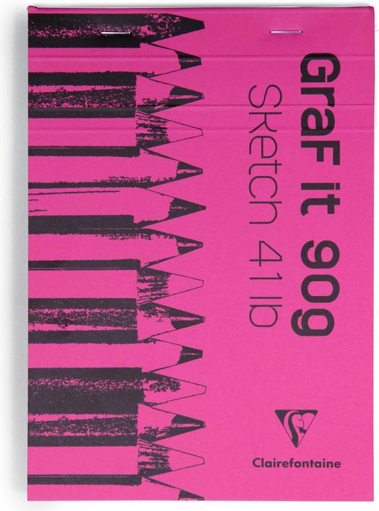 Actual product image Clairefontaine Sketchpad Graf it A5 (A5, Lined)