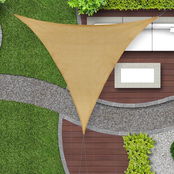 Actual product image Relaxdays Shade sail (400 x 345 x 0.2 cm)