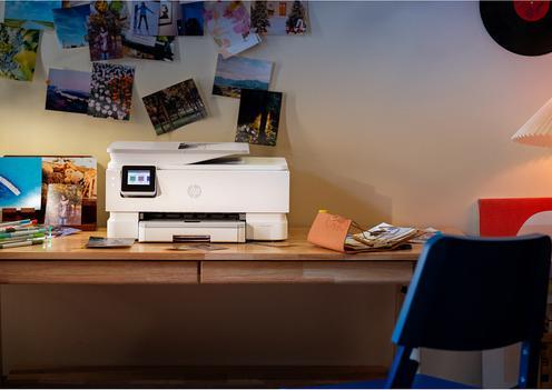 Produktbild HP Envy Photo 7930 All-in-One Color Inkjet 10ppm Print Scan Copy Photo Printer USB 2.0 Wi-Fi (Tintenpatrone, Farbe)