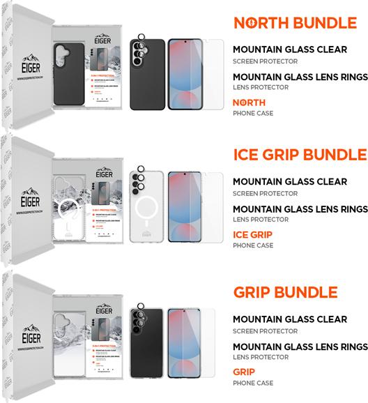 Actual product image Eiger Hülle, Display- & Linsenschutz (Samsung Galaxy S26)