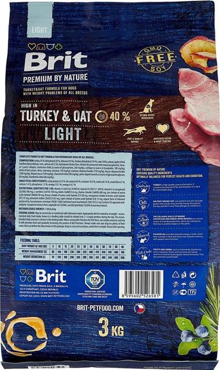 Actual product image Brit PREMIUM Dog by Nature Light 15kg (Junior, 1 pcs., 15000 g)