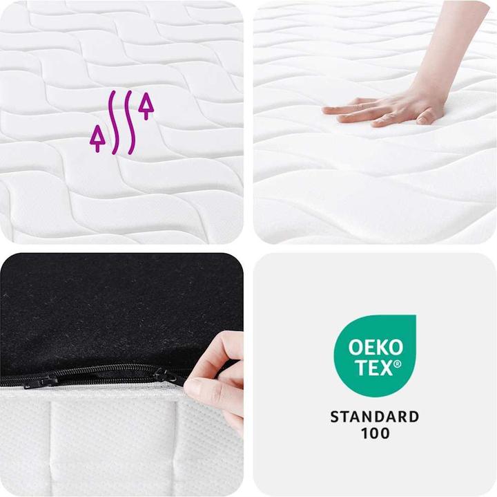 Produktbild vidaXL Taschenfederkern-Matratze (200 x 200 cm)