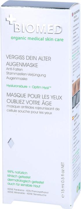 Produktbild Biomed Vergiss Dein Alter Augenmaske Creme (15 ml)