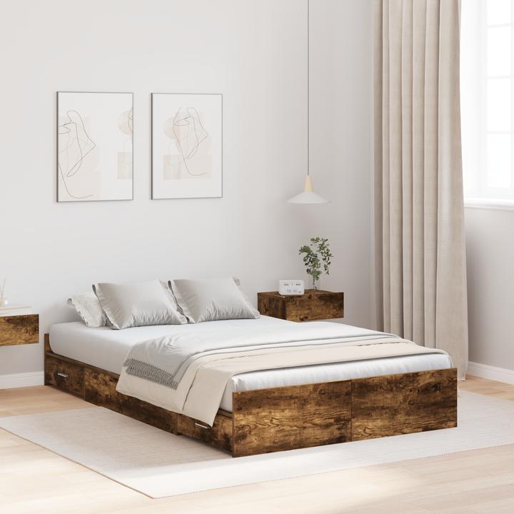 Actual product image vidaXL Moderner Bettrahmen (120 x 190 cm)