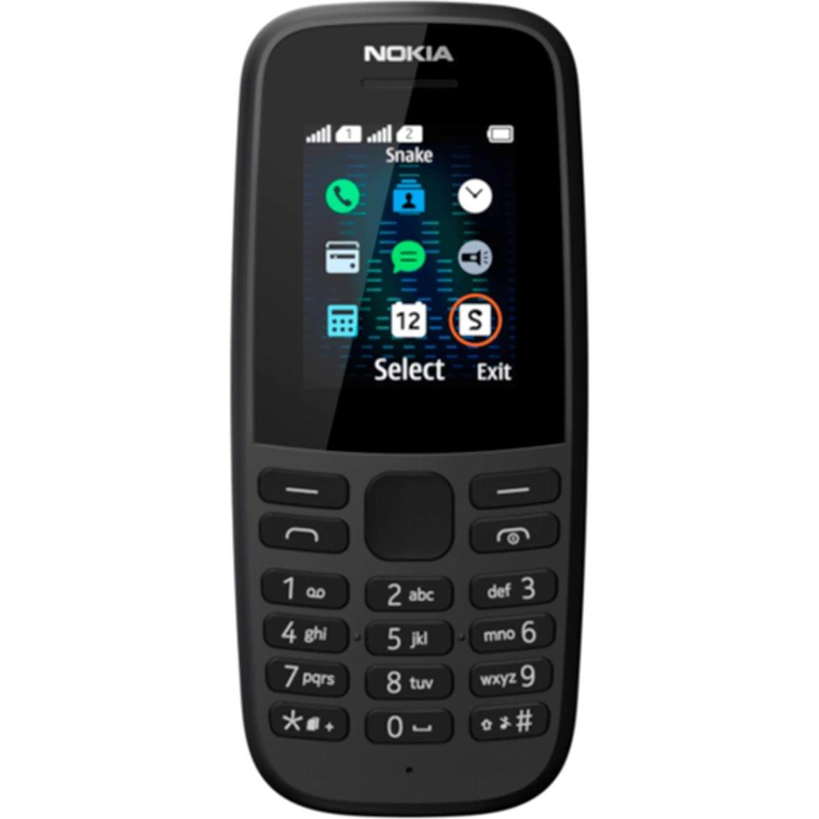 Thumbnail - Nokia 105 4G (2023) (1.80", 4G), Tastenhandy, Schwarz
