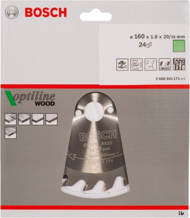Produktbild Bosch Professional Zubehör PRO Wood Kreissägeblatt, 160 x 1.8 x 20 mm