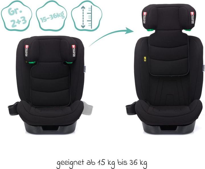 Produktbild Fillikid Kindersitze 15-36 kg Kindersitz Elli Pro i-Size ab 3 Jahre - 12 (Kindersitzerhöhung, ECE R129/i-Size Norm)