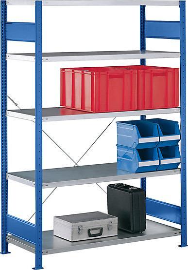 Actual product image eurokraft pro Boltless shelving, single row