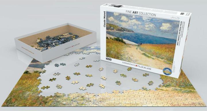Actual product image Eurographics Beach path wheat fields (1000 pieces)